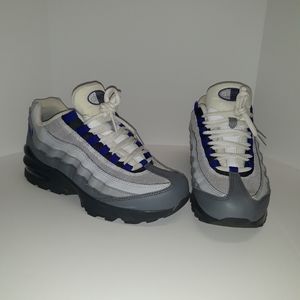 Nike Air Max 95 GS Wolf Gray Blue Sneakers